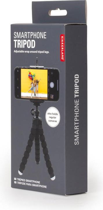 Actual product image Kikkerland Smartphone Tripod (Foam material, Fabric, Plastic)