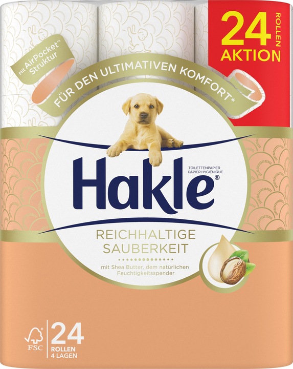 Actual product image Hakle Rich cleanliness (24 x)