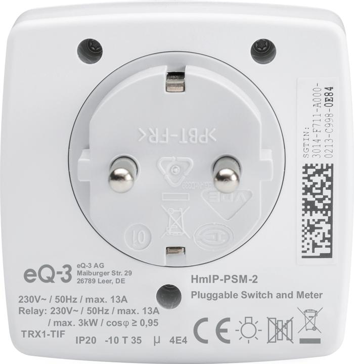 Produktbild Homematic IP 157337A0, Schalt-Messsteckdose, 2 Stück