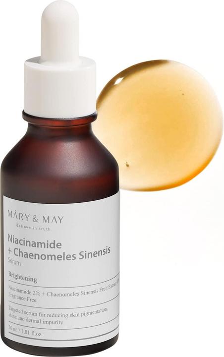Image du produit Mary&May Niacinamide + Chaenomeles Sinensis Sérum avec effet éclaircissant et normalisant 30Ml (30 ml)