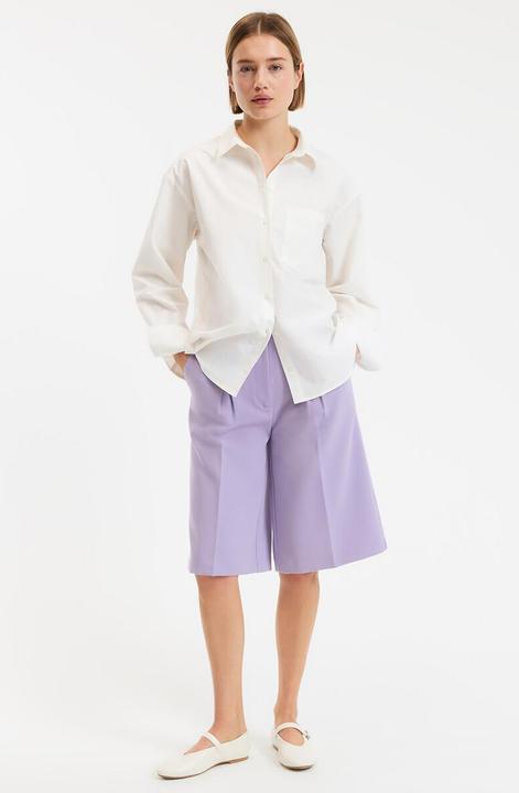 Image du produit La Redoute Collections Bermuda-Shorts mit Falten (48)