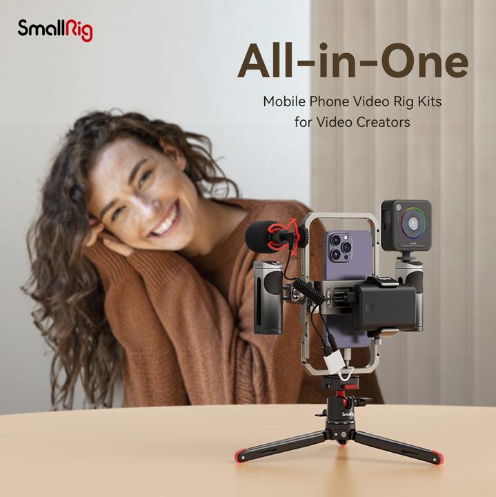 Produktbild SmallRig 4121 All in One Video Kit Basic (2022) (Cage, Griff)