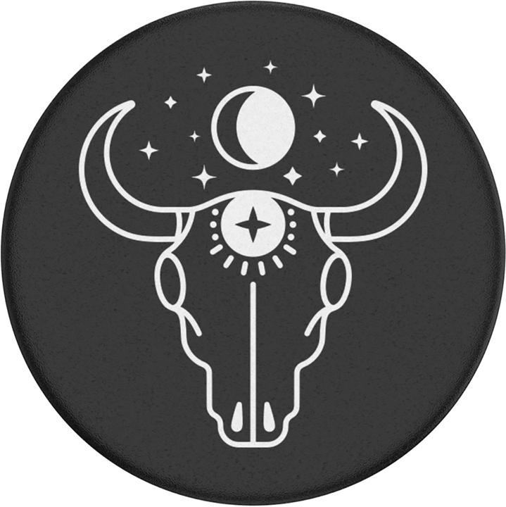 Actual product image PopSockets Bull Skull PopGrip