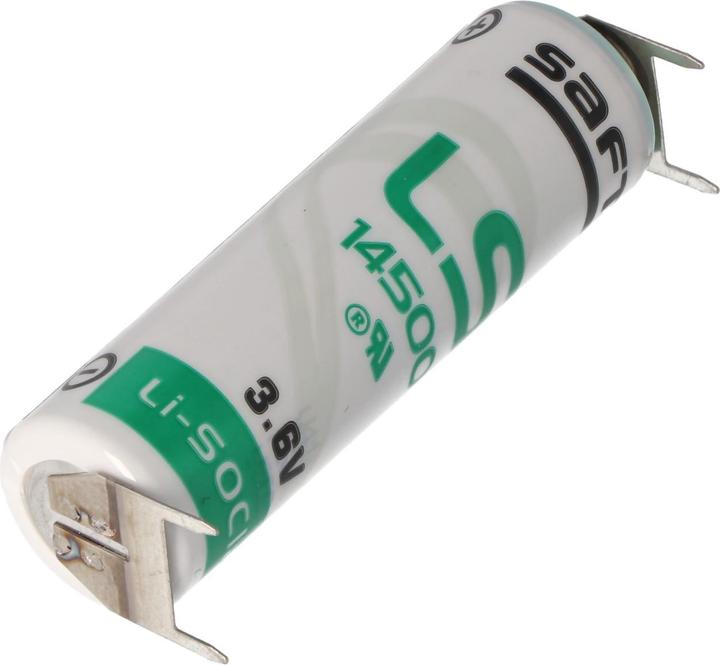 Immagine prodotto Saft Batteria LS14500 AA con connessione di stampa, 2 stampe - / 2 stampe + (2 pz., AA, 2600 mAh)