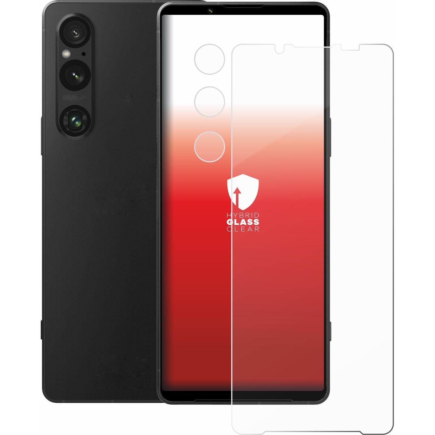Thumbnail - upscreen Scratch Shield Panzerglasfolie (1 Stück, Sony Xperia 1 V), Smartphone Schutzfolie, Transparent