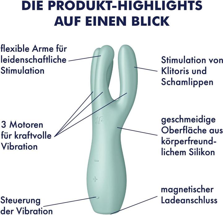 Produktbild Satisfyer Threesome 3 Lay-on Vibrator