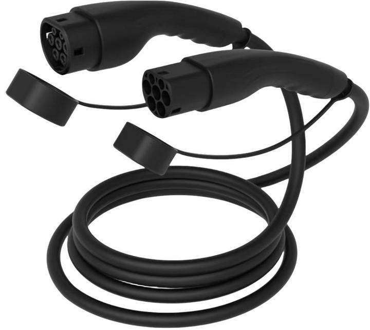Image du produit Lakuda Typ 2 Ladekabel für Elektroautos - 11kW 5m, schwarz (Type 2, 11 kW, 16 A, 5 m)