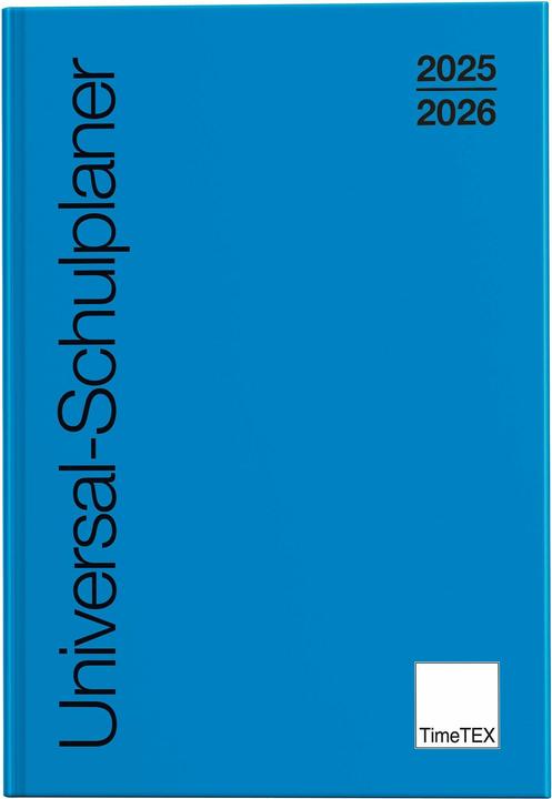 TimeTEX Universal-Schulplaner A5-Plus 2024/2025 (A5, 1 Woche / 2 Seiten)