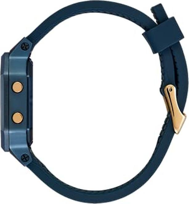 Actual product image Nixon Ladies Digital Module Watch with Silicone Bracelet A121185900 bluegold band ring (Digital watch, 36 mm)