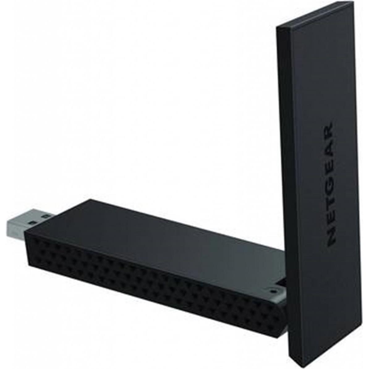 Netgear A6210-100pes (USB 3.0), Netzwerkadapter, Schwarz