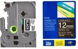 Produktbild Brother TZe-335 (1.20 cm, Schwarz, Weiss)
