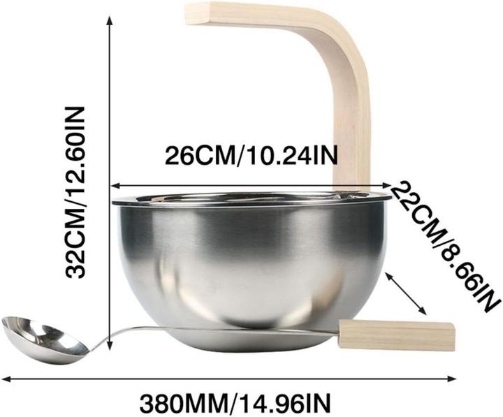 Produktbild Chuanfeng Sauna Eimer Set