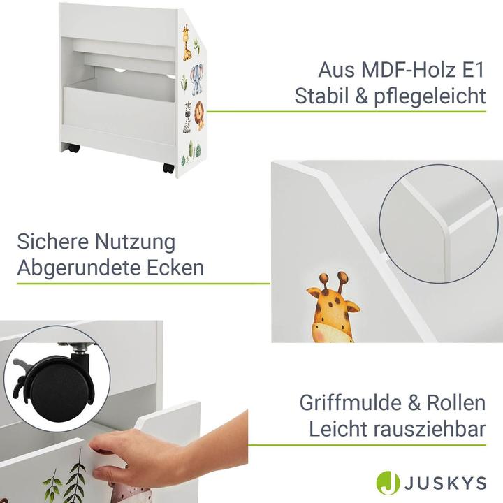 Produktbild Juskys Bücherregal