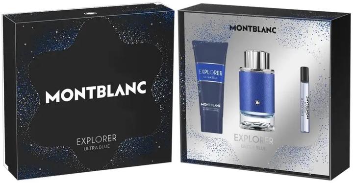 Actual product image Montblanc Explorer Ultra Blue Eau De Perfume Spray 100ml - Pack of 3 (Eau de parfum, 100 ml)