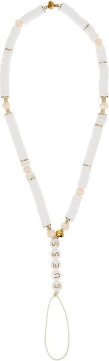Image du produit Guess zawieszka GUSTPEARW Phone Strap biały/white Heishi Beads