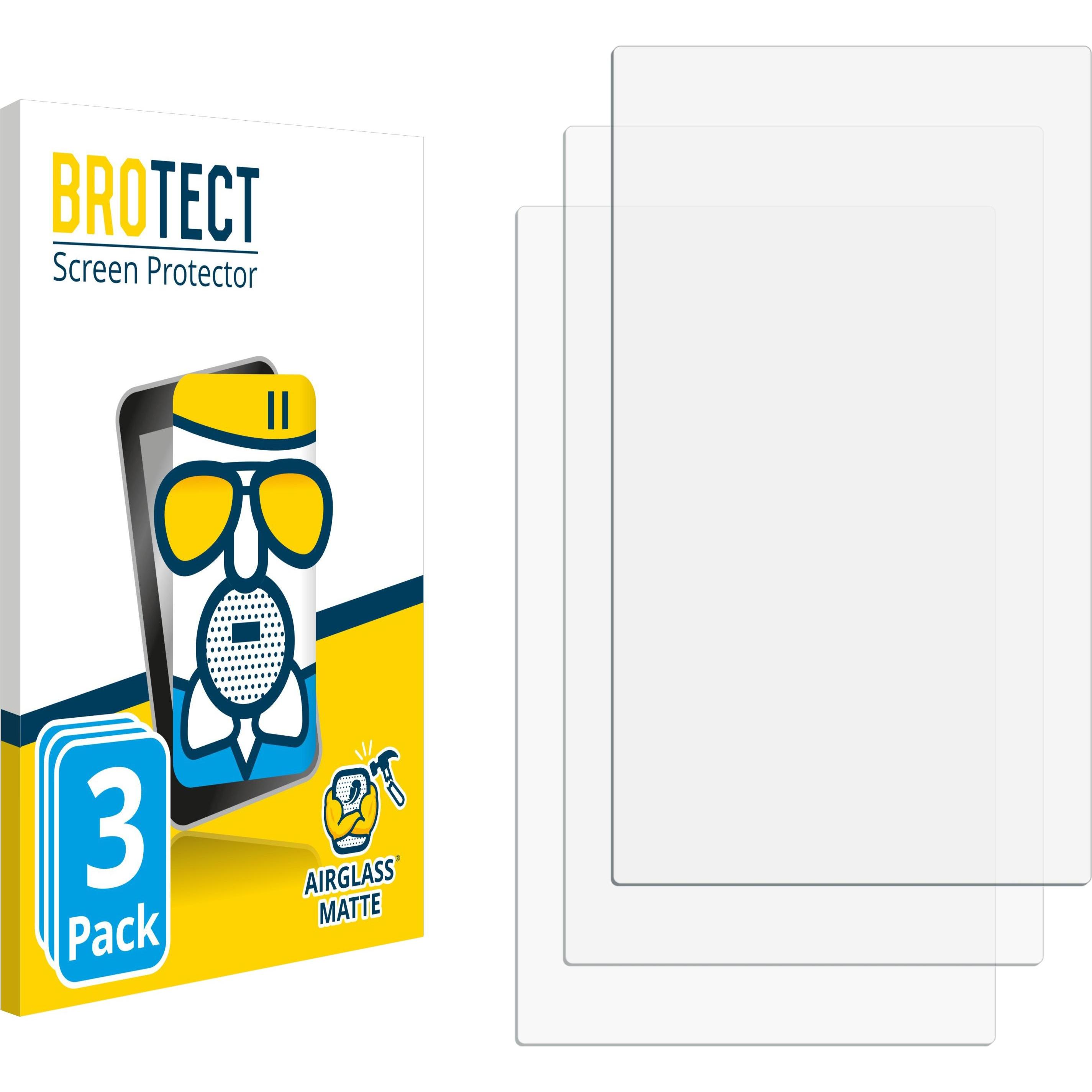 BROTECT, Taschenrechner Zubehör, AirGlass Panzerglasfolie Matt