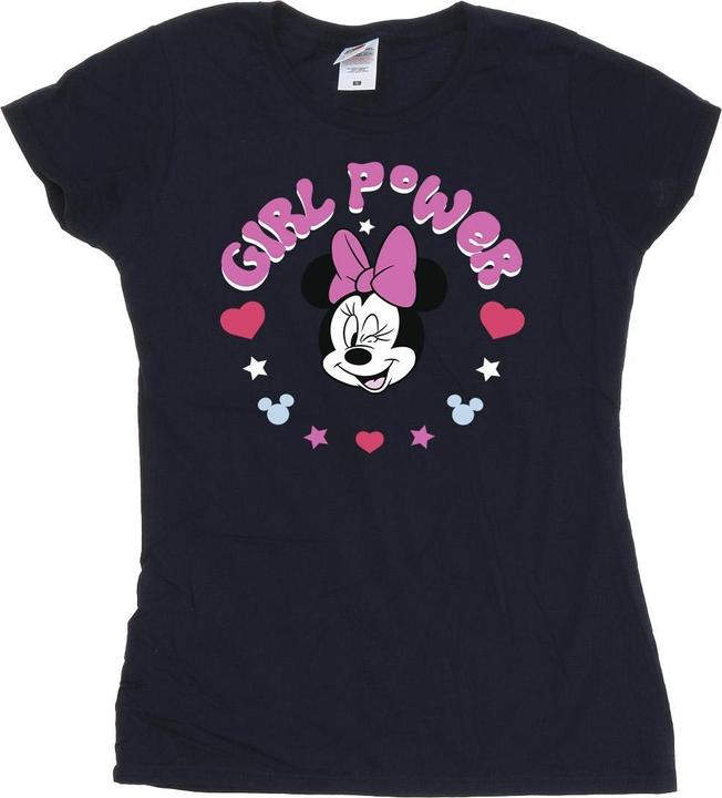 Immagine prodotto Disney Minnie Mouse Girl Power Maglietta Donna (L)