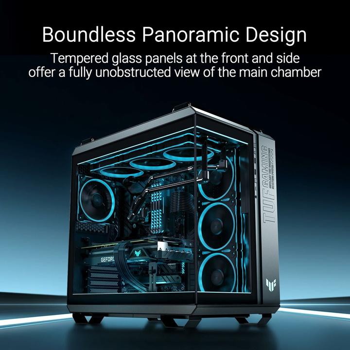 Immagine prodotto ASUS TUF Gaming GT502 Horizon ARGB (ATX, mATX, Mini-ITX)