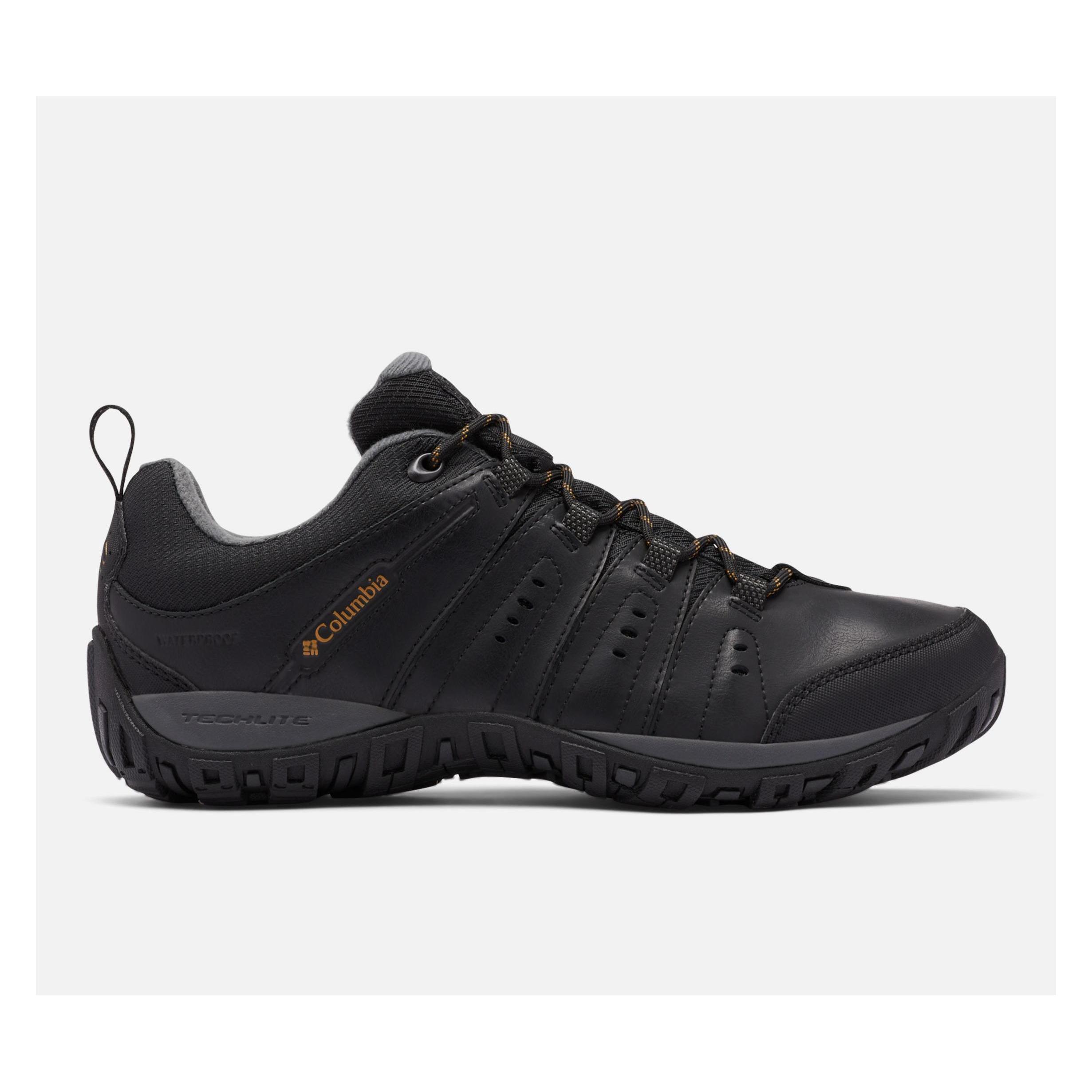 Columbia, Herren, Wanderschuhe, Woodburn™ Ii Waterproof (44.5), Schwarz, Braun