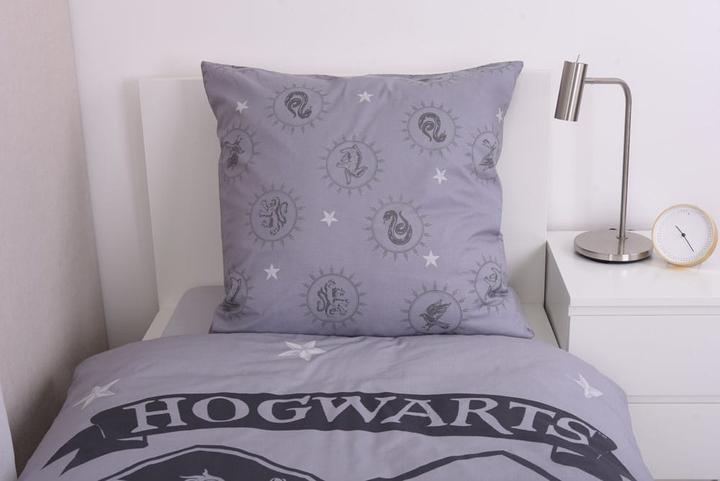 Immagine prodotto Herding Biancheria da letto Harry Potter grigio 135 x 200 cm / 80 x 80 cm