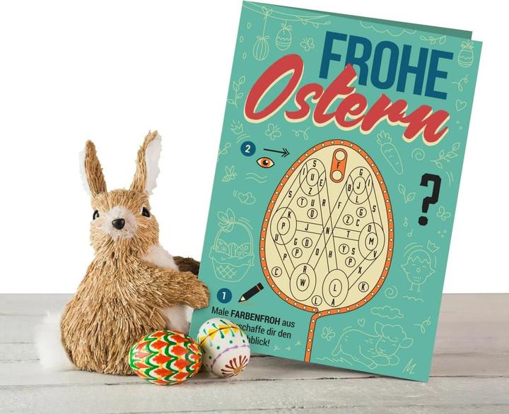 Immagine prodotto iDventure Buona Pasqua - biglietto d'auguri con puzzle/escape (Tedesco)