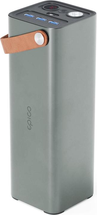 Image du produit Epico Banque de puissance multifonctionnelle en aluminium (46200 mAh, 150 W)