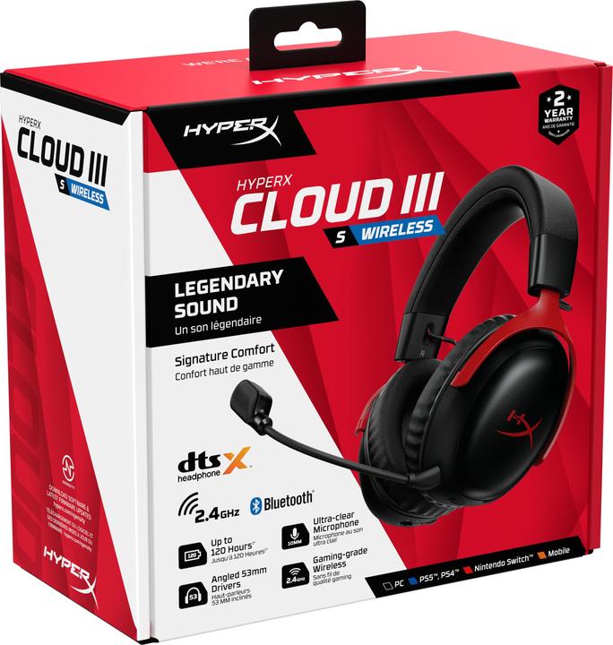 Image du produit HyperX Cloud III S (Sans fil)