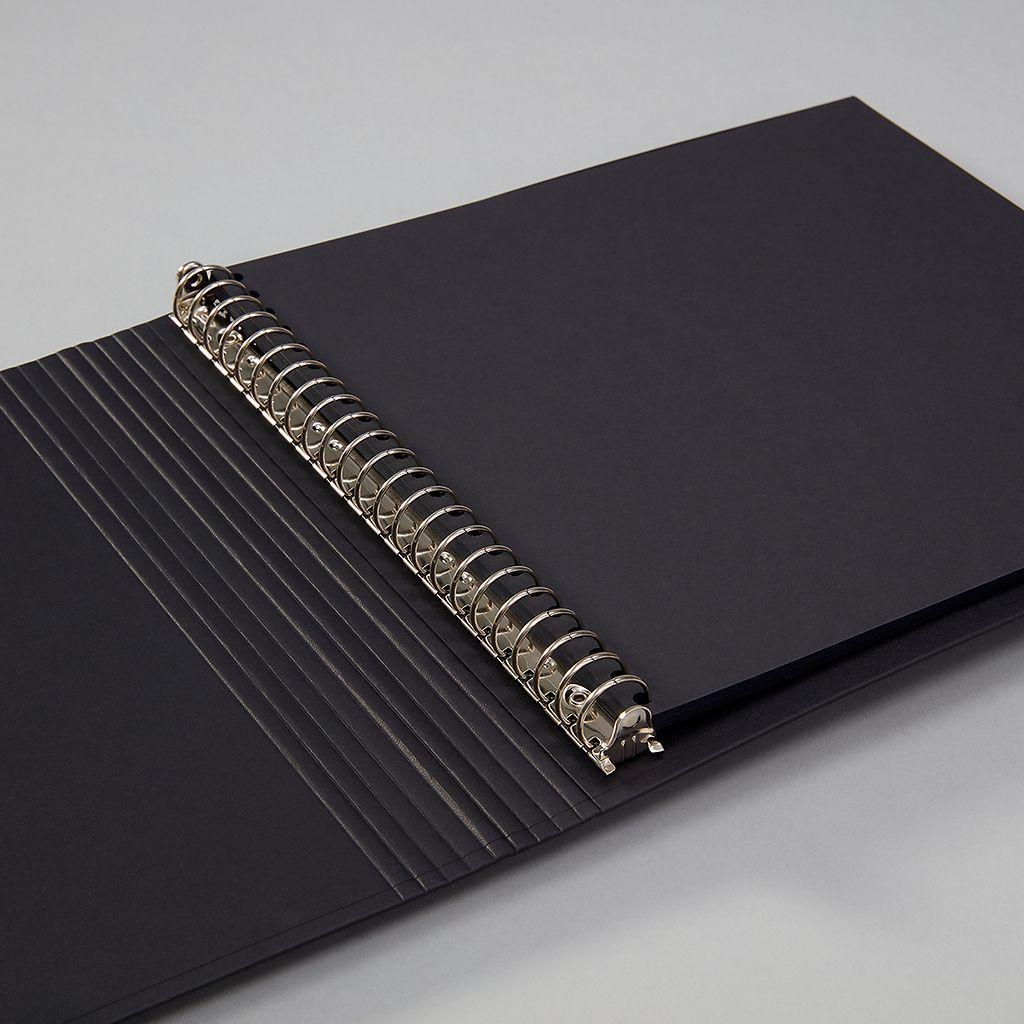 Thumbnail - Semikolon, Fotoalbum, Fotokarton 23-Loch, black