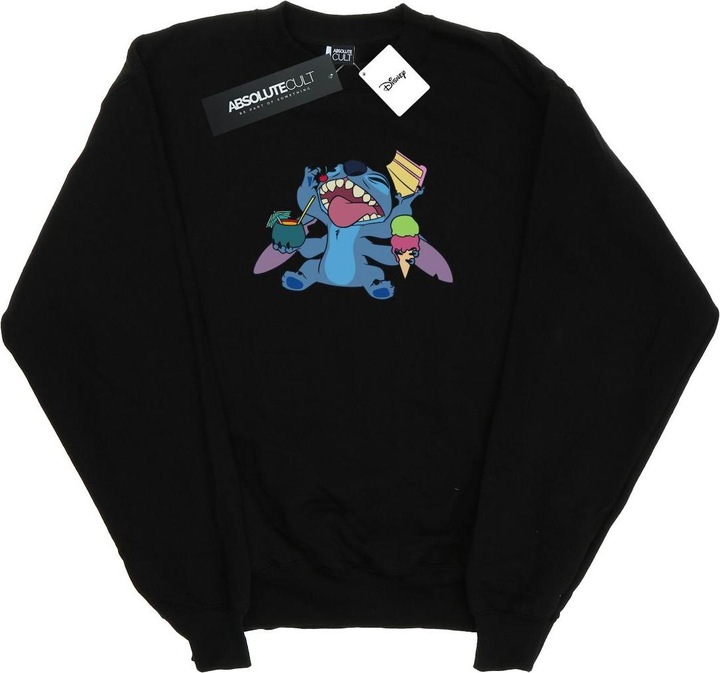 Actual product image Disney Womens/Ladies Lilo And Sitch Munchies Sweatshirt (S)