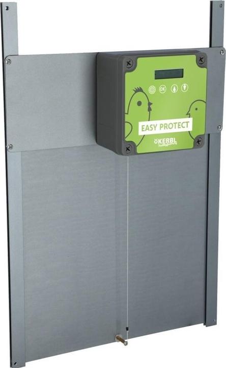Kerbl Autom. Hühnertür Easy Protect Steuerung mit Tür, Öffnung 40x35cm