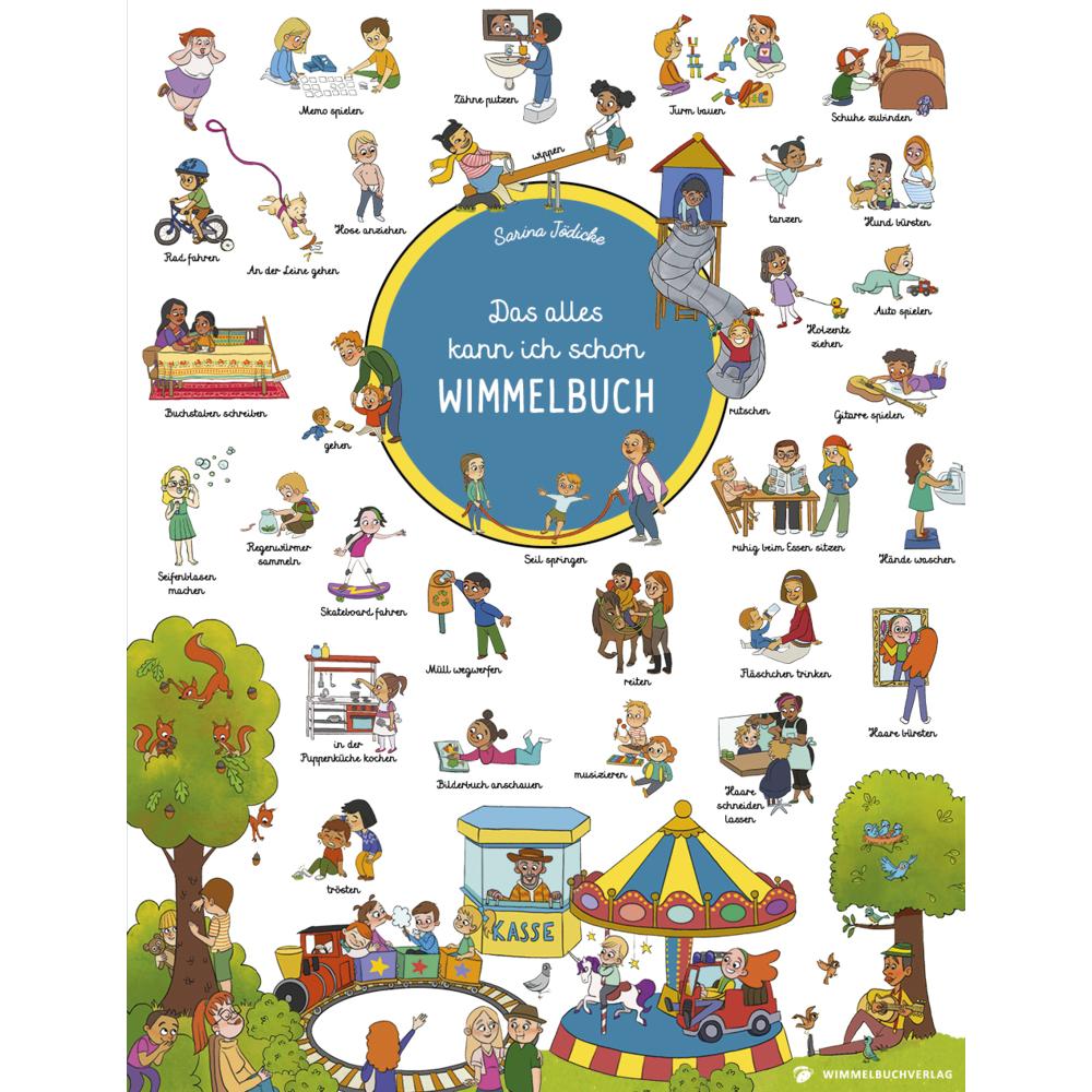 Das kann ich schon Wimmelbuch, Kinderbücher von Sarina Jödicke