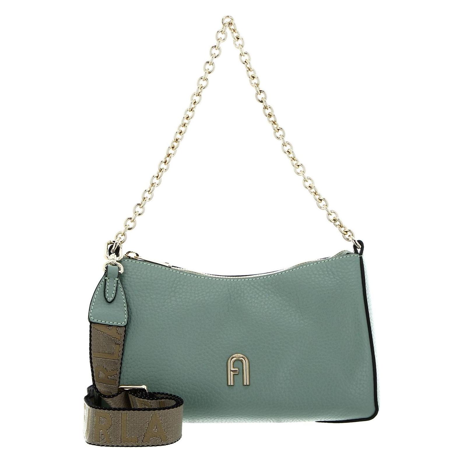Furla, Damen, Handtasche, Primula Mini Crossbody Doub, Grün