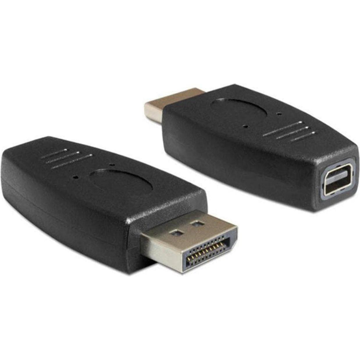 Delock Dp A (Mini Dp, 15 Cm), Adattatore Dati + Video, Nero