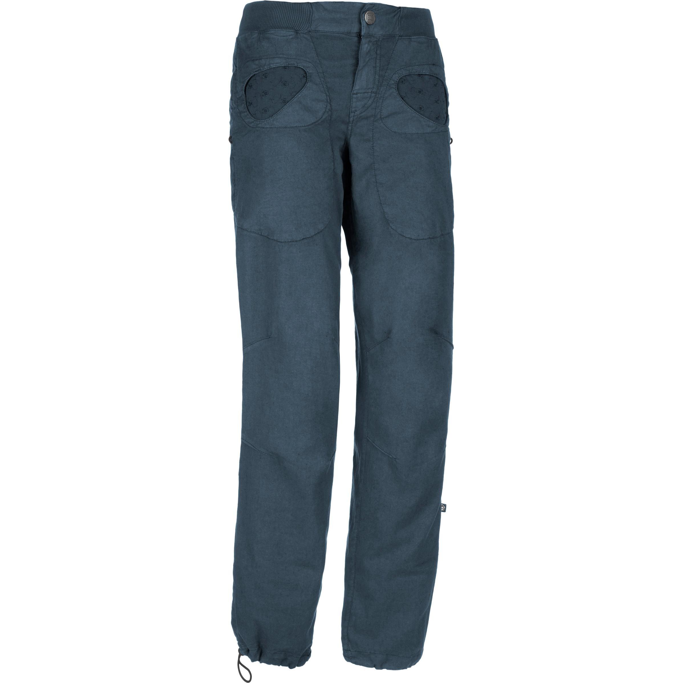 E9, Damen, Outdoorhose, Women's Onda Flax (L), Blau, L