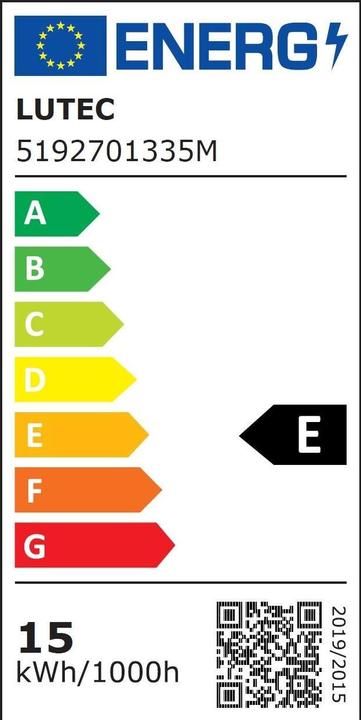 Energie-Label Lutec Leo (870 lm)