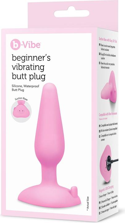 Produktbild Earthly Body b-vibe beginner’s vibrating butt plug