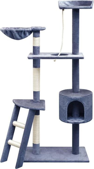 Produktbild vidaXL Katzenbaum (150 cm, Dunkelblau)
