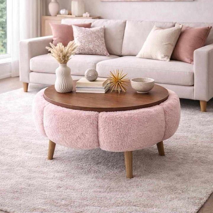 Actual product image Homitis Papatya 60 Coffee Table (60 x 60 x 44 cm)