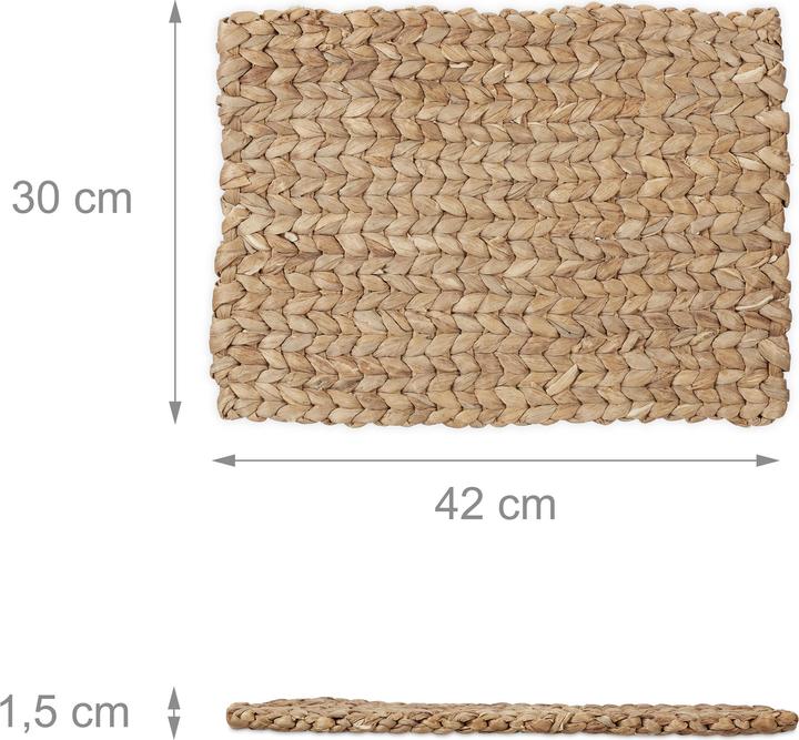 Actual product image Relaxdays 6x place mat (6 pcs.)