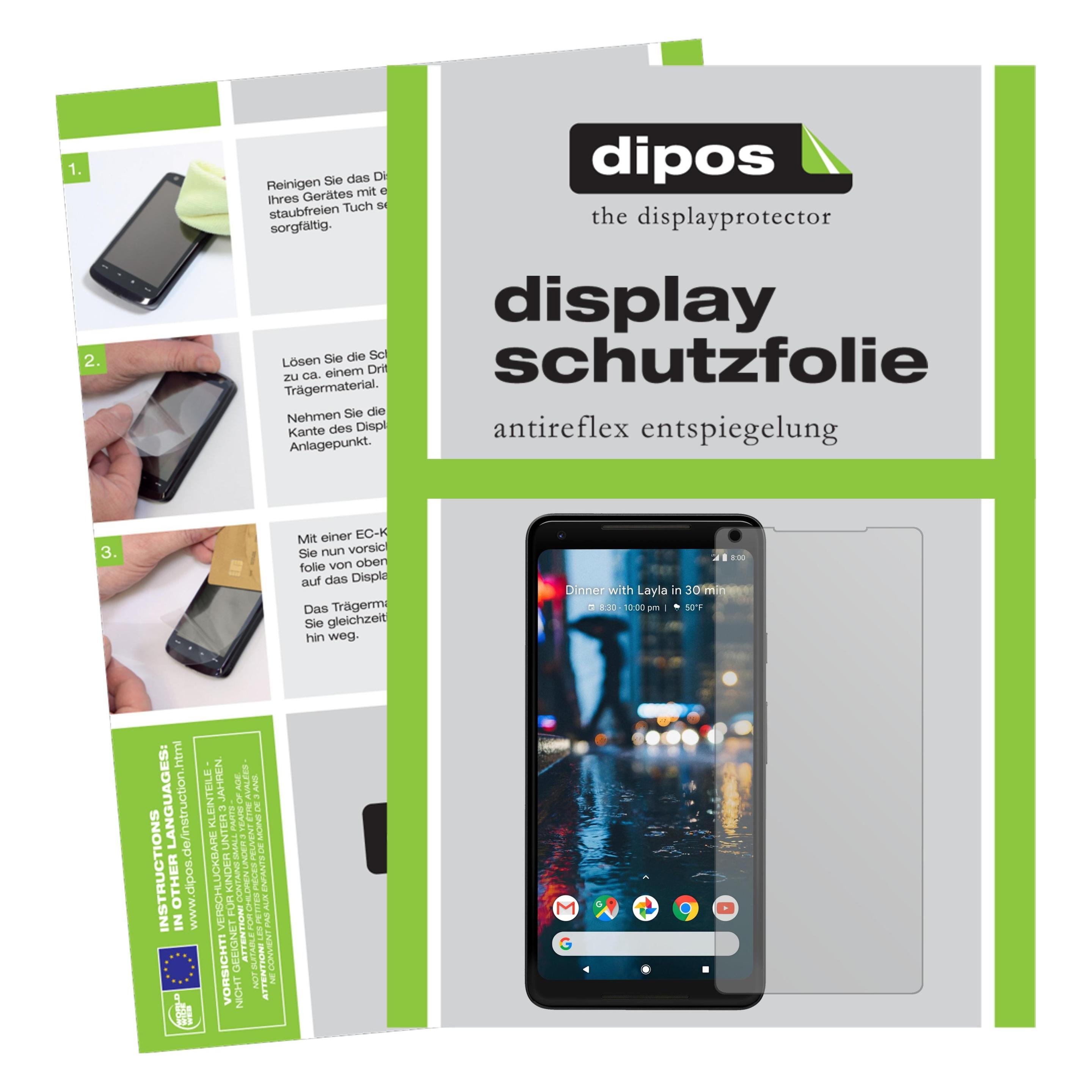 dipos I 5X Pellicola Protettiva antiriflesso Compatibile con Google Pixel 5 Pellicola di Protezione