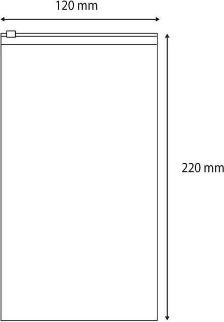 Actual product image Tru Components Zip-Druckverschlussbeutel (100 pcs.)