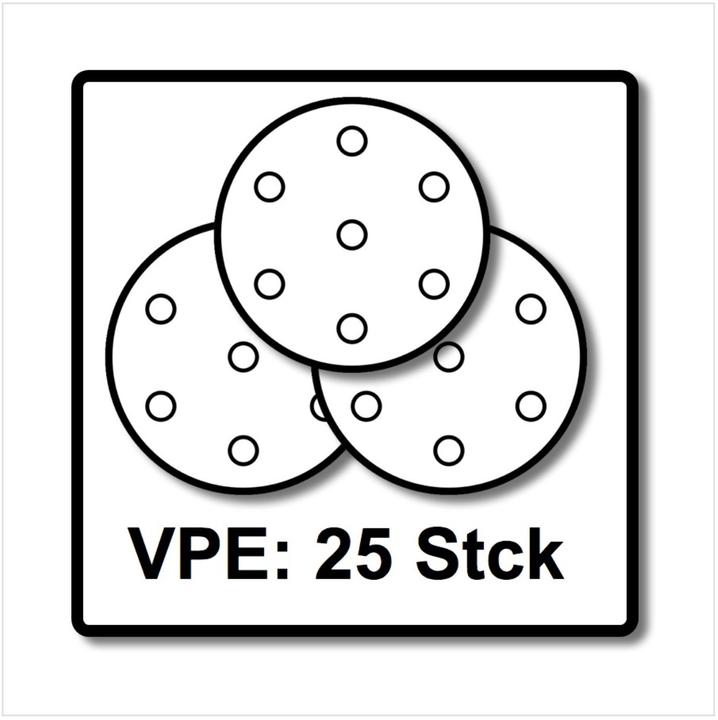 Immagine prodotto Festool STF D225/8 Disco abrasivo 225 mm P240 GR / 25 Granat - 25 pz. ( 499642 ) per PLANEX 225 EQ (240)