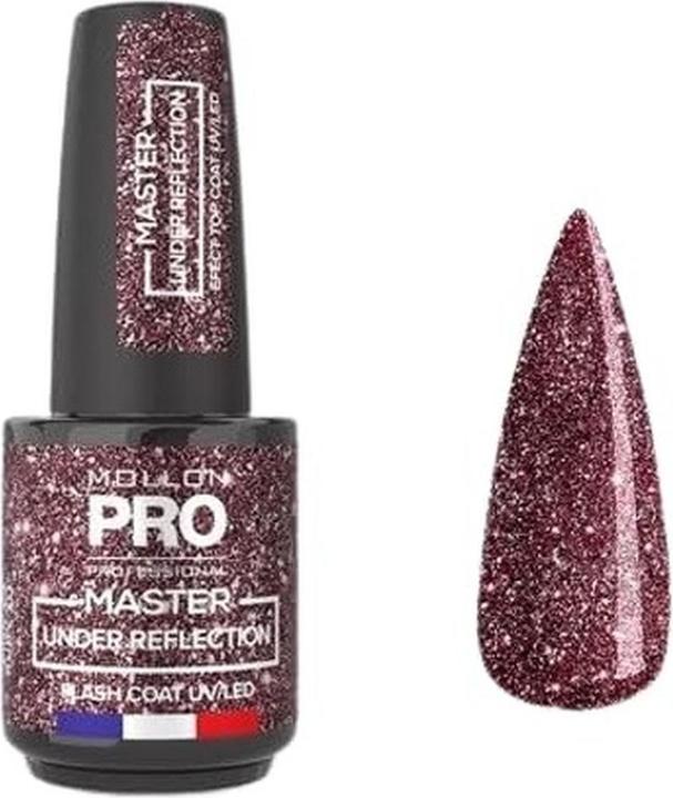 Actual product image False Mollon Pro Master Under Reflection Color 03 Pink Ruby 12ml (03 Pink Ruby)