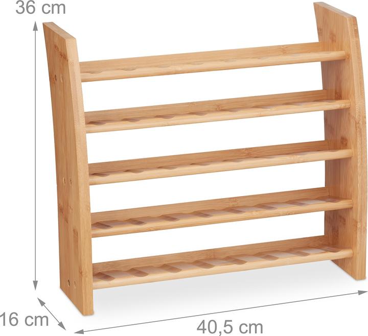 Actual product image Relaxdays Spice rack