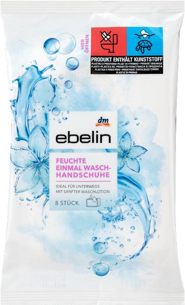dm ebelin Guanti monouso per il lavaggio a umido