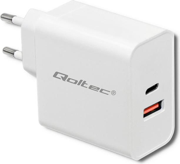 Image du produit Qoltec Chargeur 20W 5-12V 1.67-3A (63 W, 1 portion)
