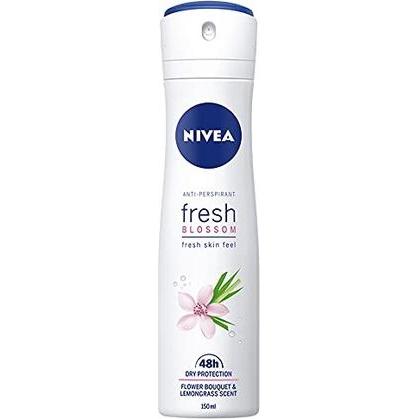 NIVEA, Deo, Fresh Bossom Antiperspirant 48H 150Ml (Spray, 150 ml)