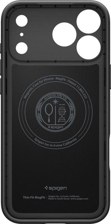 Produktbild Spigen - Thin Fit MagSafe - iPhone 17 Pro Max - Black (Apple iPhone 17 Pro Max)