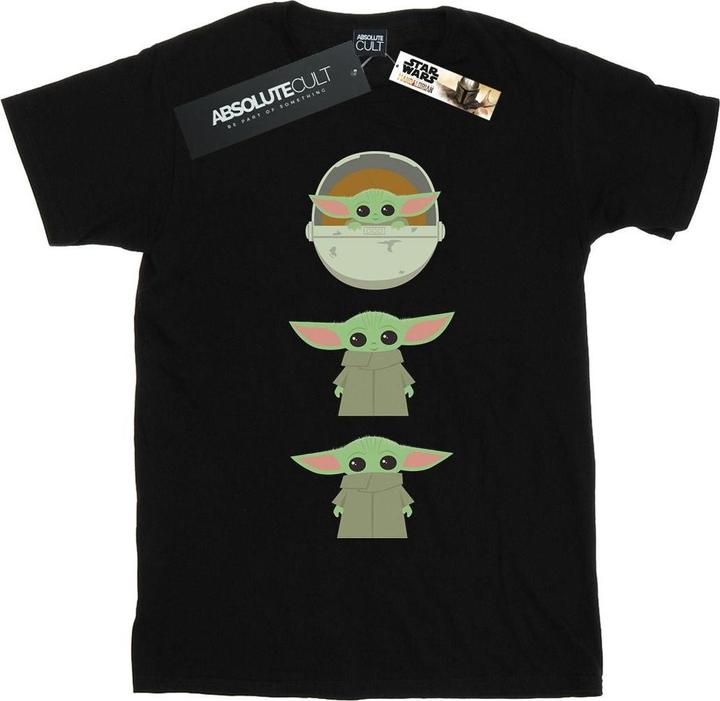 Immagine prodotto Star Wars The Mandalorian The Child Posing Maglietta Uomo (XL)
