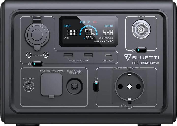 Produktbild Bluetti EB3A (268 Wh, 4.60 kg)